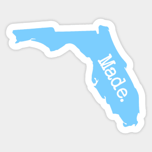 Florida Made FL Blue Sticker